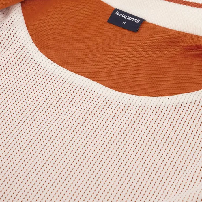 Jackets Men Le Coq Sportif Hritage Bomber Homme Apricot Orangemarshmallow