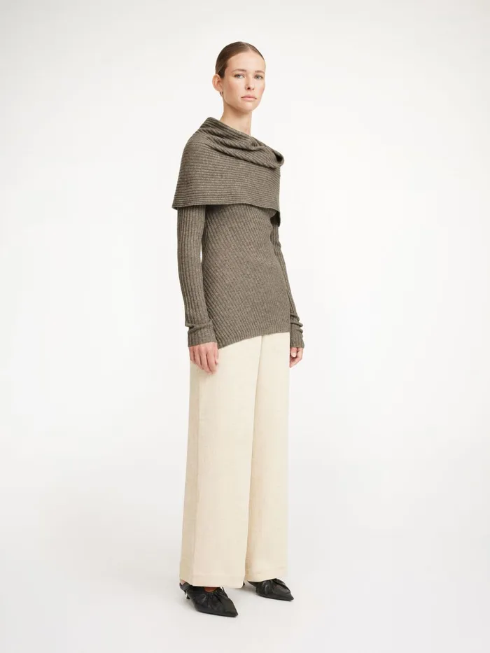 Janeli WoolBlend Sweater Tehina Women By Malene Birger Knitwear