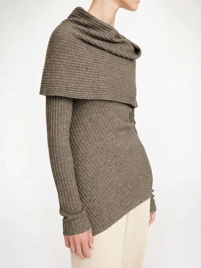 Janeli WoolBlend Sweater Tehina Women By Malene Birger Knitwear