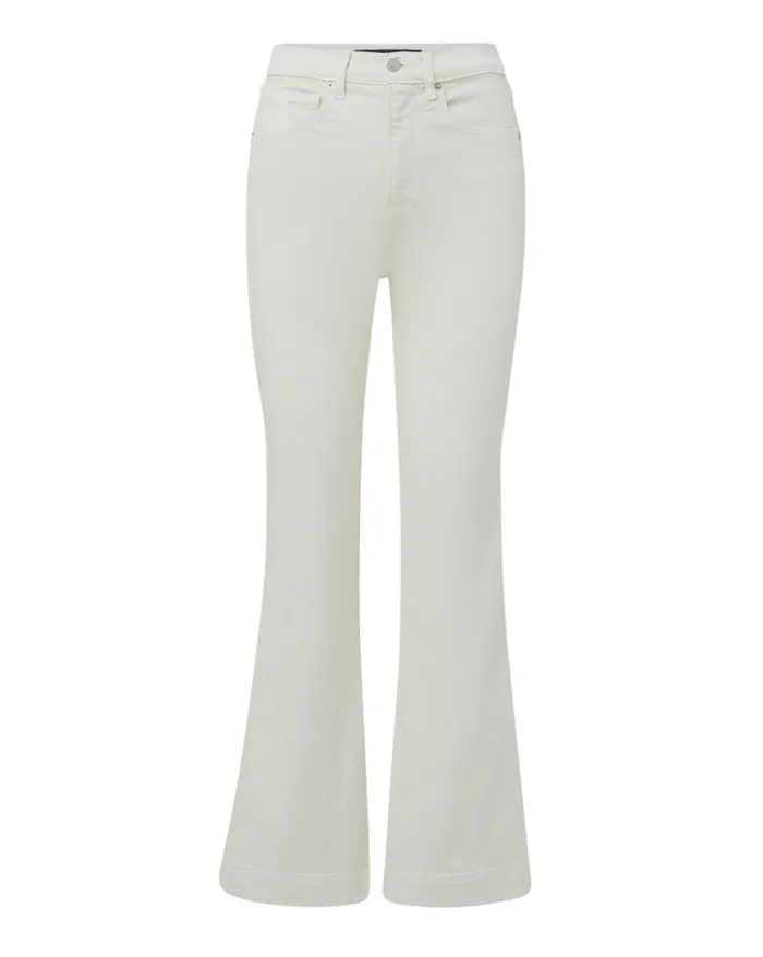 Jeans Shop Veronica Beard Carson KickFlare Jean Extended Ecru