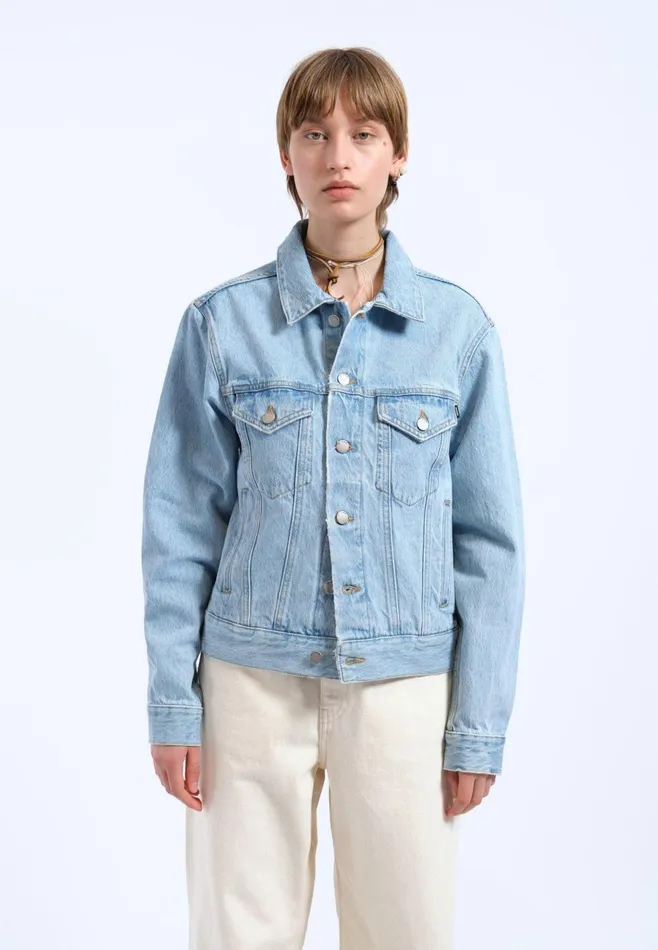 Joey Trucker Jacket 8211 Stream Light Retro Stream Light Retro Women Dr Denim Outerwear
