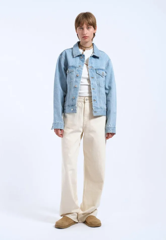Joey Trucker Jacket 8211 Stream Light Retro Stream Light Retro Women Dr Denim Outerwear