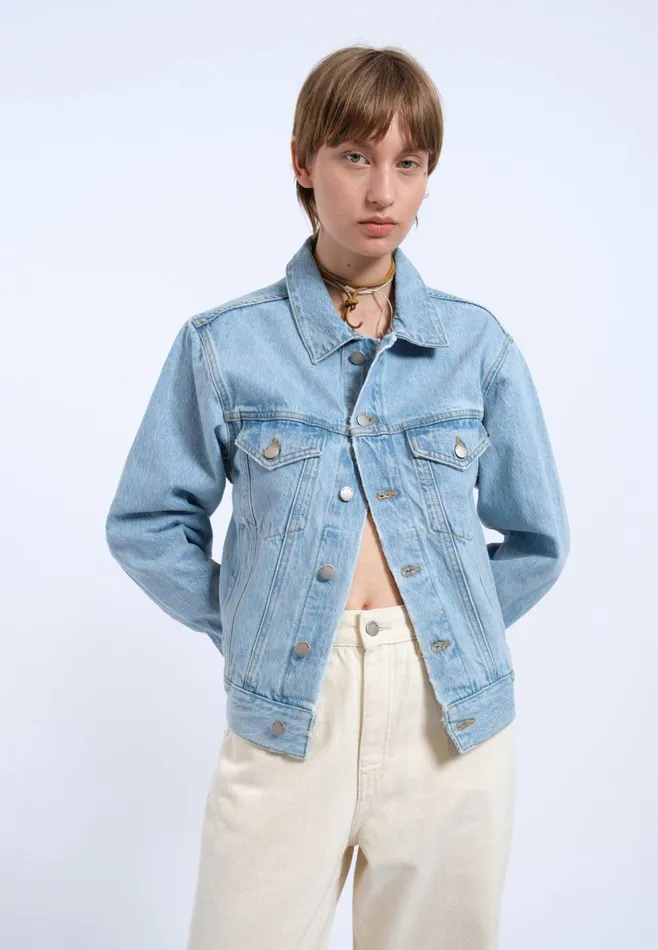Joey Trucker Jacket 8211 Stream Light Retro Stream Light Retro Women Dr Denim Outerwear