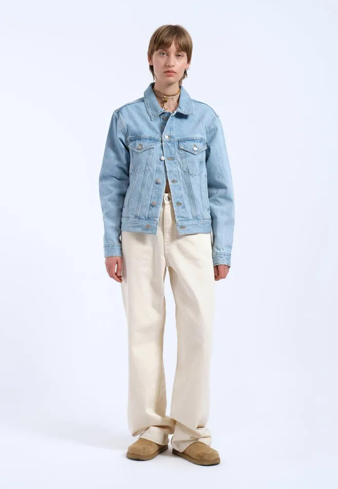 Joey Trucker Jacket 8211 Stream Light Retro Stream Light Retro Women Dr Denim Outerwear