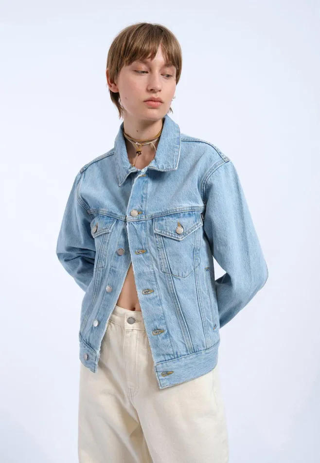 Joey Trucker Jacket 8211 Stream Light Retro Stream Light Retro Women Dr Denim Outerwear