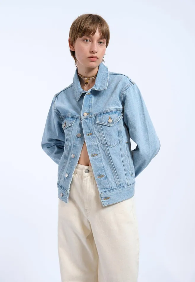 Joey Trucker Jacket 8211 Stream Light Retro Stream Light Retro Women Dr Denim Outerwear