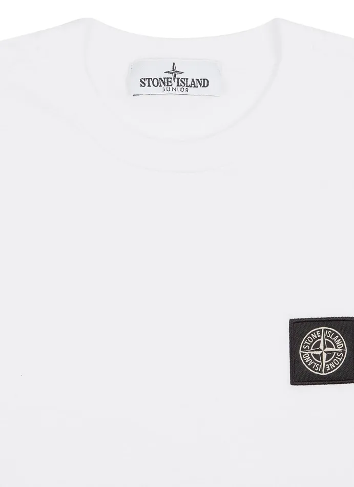 Junior 20147 TShirt In White Stone Island TShirts