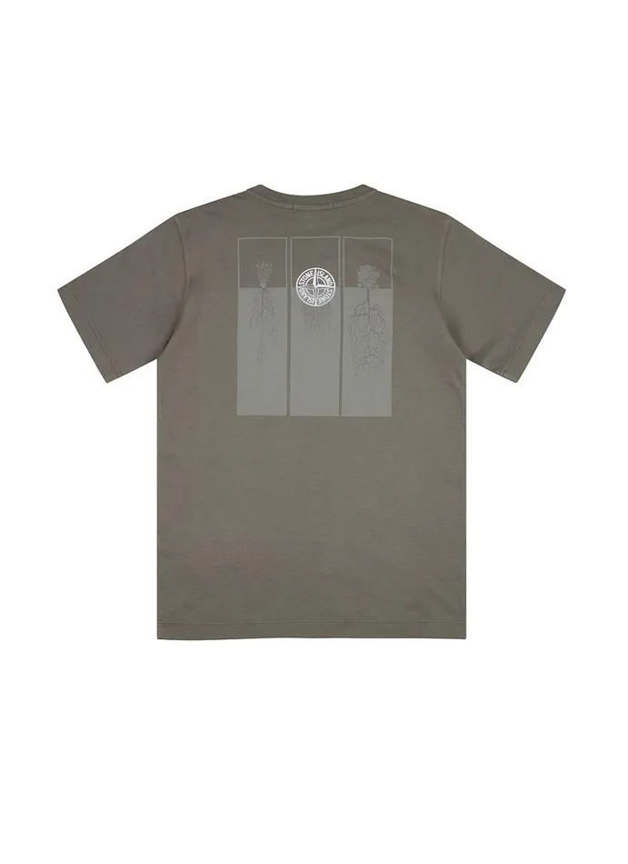 Junior 21054 TShirt In Mushroom Stone Island TShirts