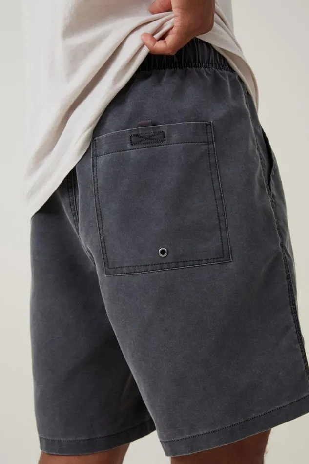 Kahuna Short Vintage Black Men Cotton On Shorts Kahuna Short Vintage Black Men Cotton On Shorts