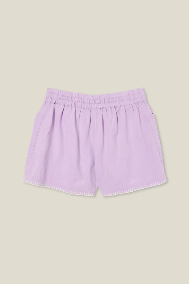 Kai Short Lilac Dropwhite Girls Cotton On Shorts Skirts and Playsuits Kai Short Lilac Dropwhite Girls Cotton On Shorts Skirts and Playsuits