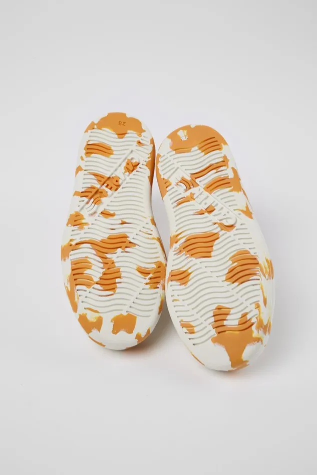 Kids Camper Sneakers Runner White Leather Sneaker Kids Camper Sneakers Runner White Leather Sneaker