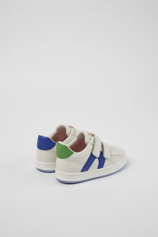 Kids Camper Sneakers Twins White Leather Sneaker Kids Camper Sneakers Twins White Leather Sneaker