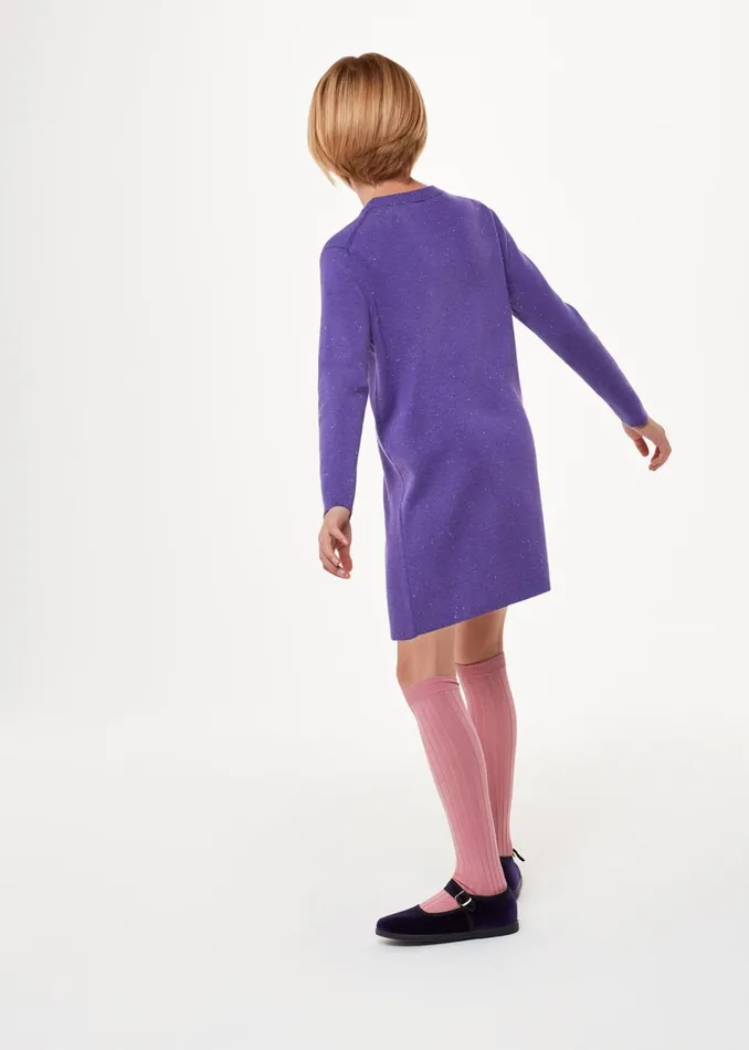 Kids Dresses and Jumpsuits Whistles Lilac Annie Sparkle Knit Dress
