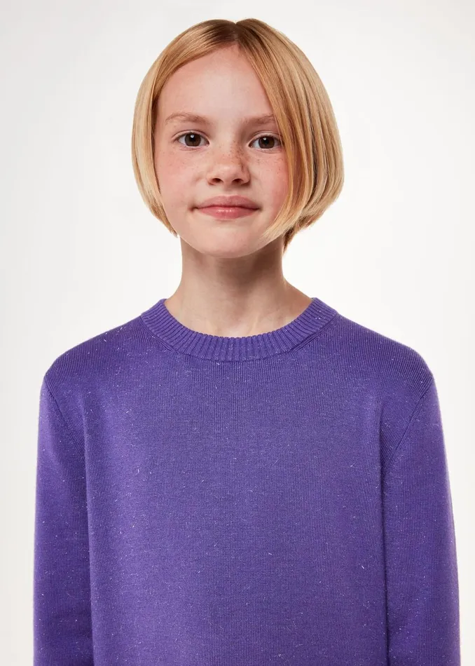 Kids Dresses and Jumpsuits Whistles Lilac Annie Sparkle Knit Dress