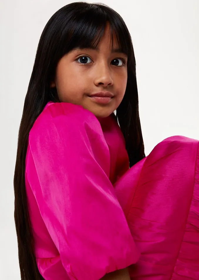 Kids Dresses and Jumpsuits Whistles Pink Bella Tiered Dress