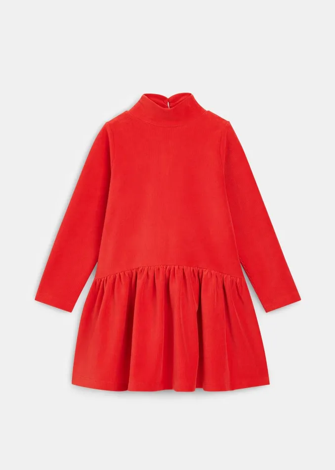 Kids Dresses and Jumpsuits Whistles Red Corduroy Jersey Dress
