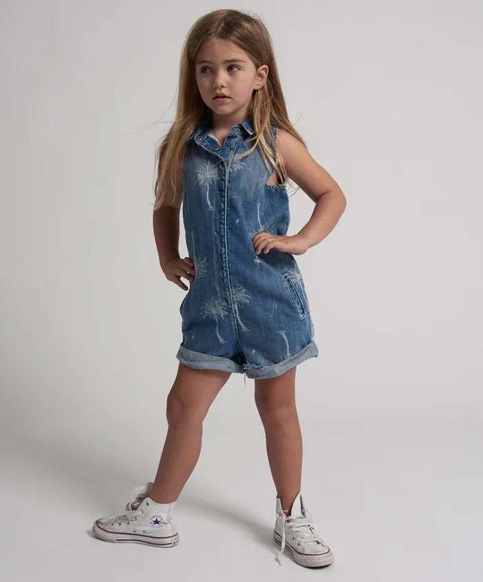 KIDS MALIBU MINI BRAXTON JUMPSUIT Kids One Teaspoon Kids