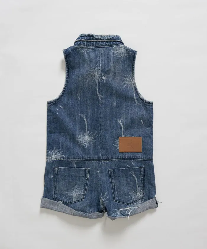 KIDS MALIBU MINI BRAXTON JUMPSUIT Kids One Teaspoon Kids KIDS MALIBU MINI BRAXTON JUMPSUIT Kids One Teaspoon Kids
