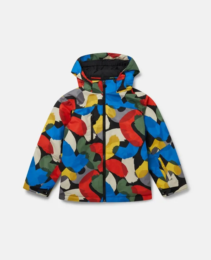 Kids Outerwear Stella McCartney Colour Pop Smudge Print Hooded Jacket Multicolour Kids Outerwear Stella McCartney Colour Pop Smudge Print Hooded Jacket Multicolour
