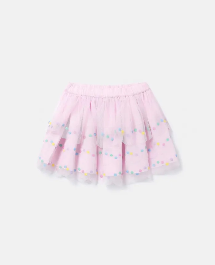 Kids Pants and Shorts Stella McCartney Confetti Dot Tutu Skirt Wisteria Pink