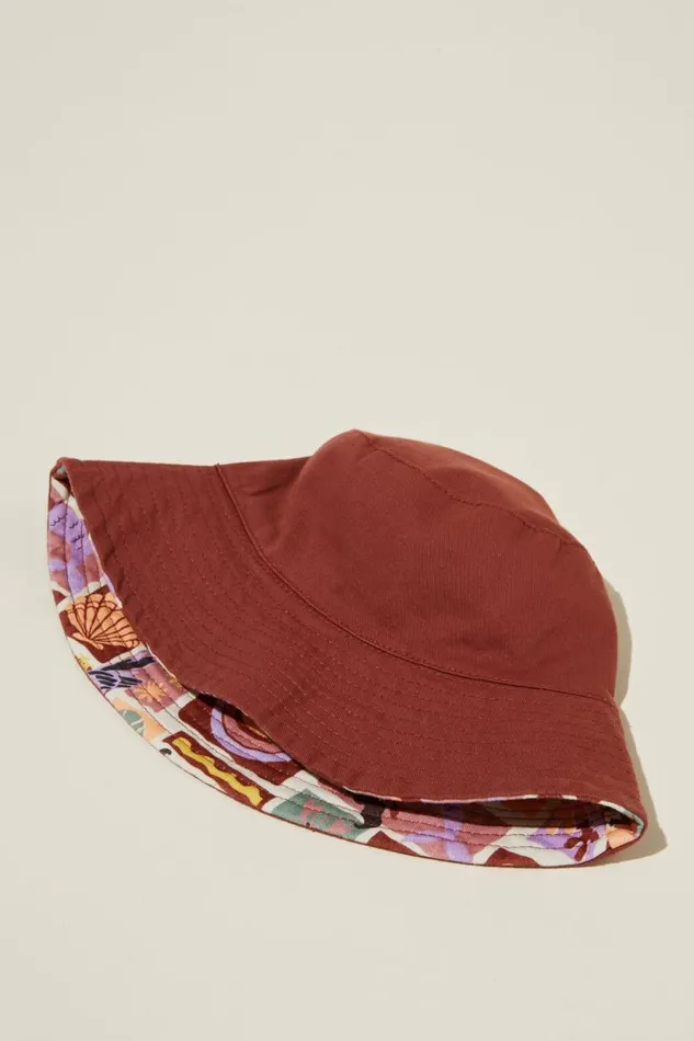 Kids Reversible Bucket Hat Hennamermaid Paradise Girls Cotton On Swimwear Kids Reversible Bucket Hat Hennamermaid Paradise Girls Cotton On Swimwear