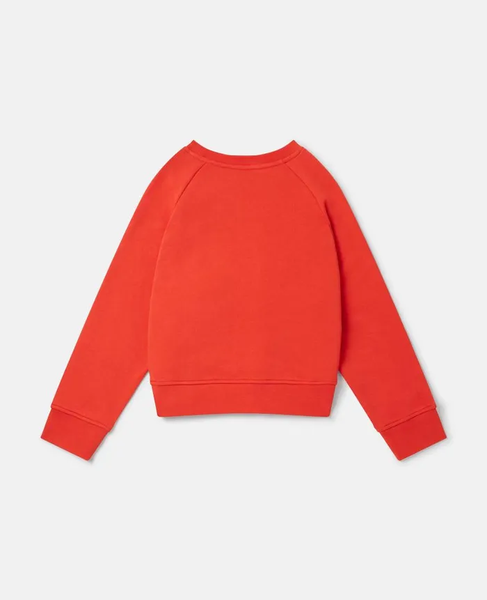 Kids Sweaters and Cardigans Stella McCartney Stella Rocks Sweatshirt Red