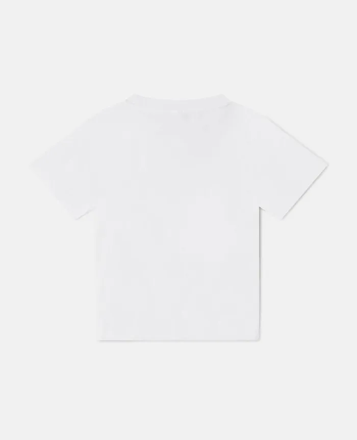 Kids TShirts And Tops Stella McCartney STELLA Logo Leggings White