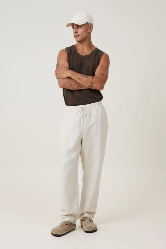 Knit Tank Ashen Brown Men Cotton On Tees and Tanks Knit Tank Ashen Brown Men Cotton On Tees and Tanks