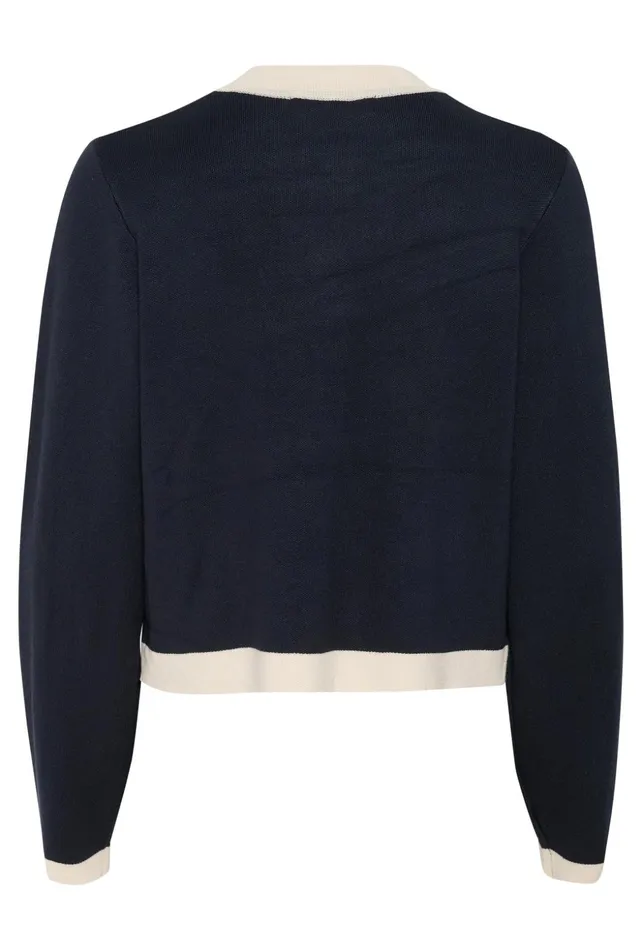 Knitwear and Cardigans Women CULTURE CUaio Cardigan Dress Blues Solid