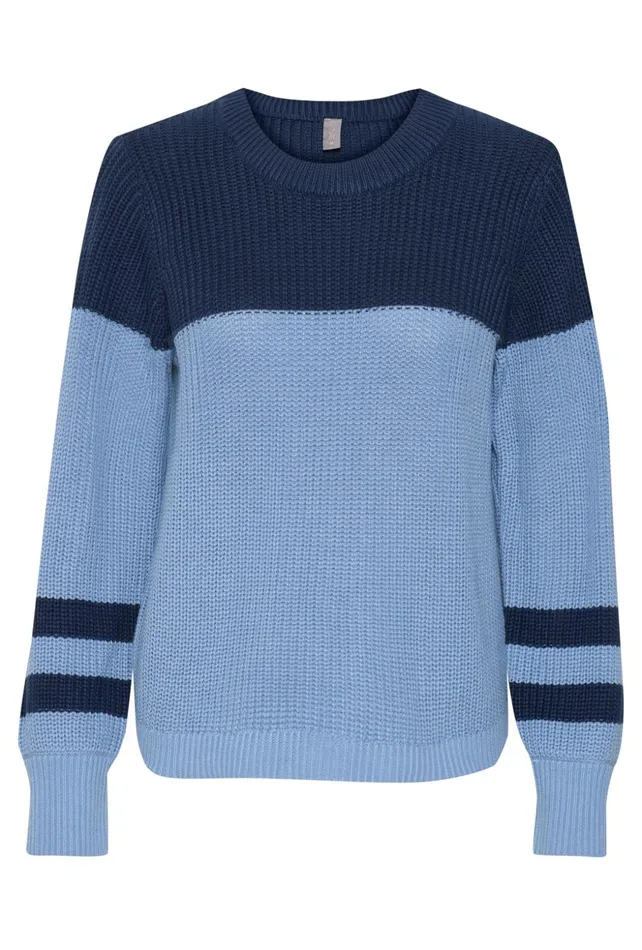 Knitwear and Cardigans Women CULTURE CUewy Pullover Dress Blues