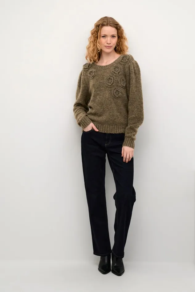Knitwear and Cardigans Women CULTURE CUosa Pullover Cub Melange