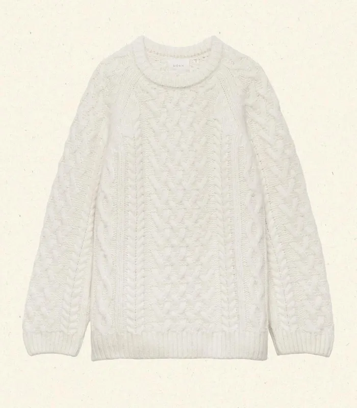 Knitwear Women DEN Clarendon Sweater Ivory Knitwear Women DEN Clarendon Sweater Ivory