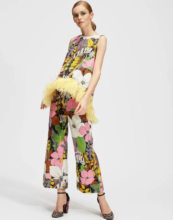 La Scala Top Big Flower Women La Double J Shirts and Tops La Scala Top Big Flower Women La Double J Shirts and Tops