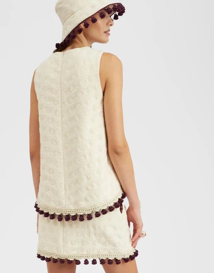 La Scala Top Creamy Women La Double J Shirts and Tops La Scala Top Creamy Women La Double J Shirts and Tops