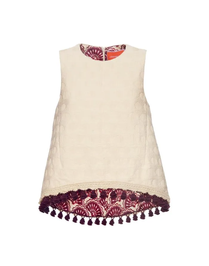 La Scala Top Creamy Women La Double J Shirts and Tops La Scala Top Creamy Women La Double J Shirts and Tops