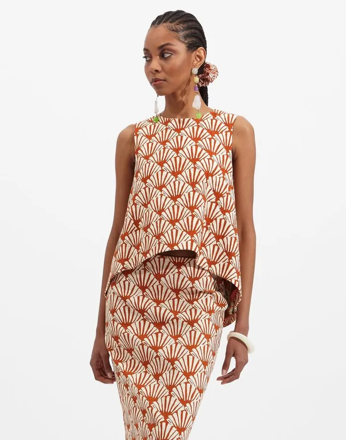 La Scala Top Ventaglio Women La Double J Shirts and Tops