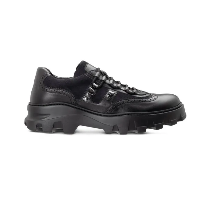 Lace Ups Men Moreschi Black Leather Lace Up