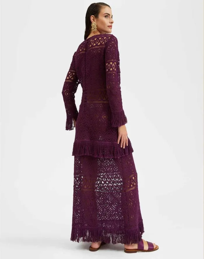 Lacey Swing Dress Plaza Purple Women La Double J Dresses Lacey Swing Dress Plaza Purple Women La Double J Dresses