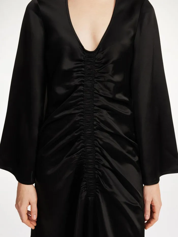 Lavende Maxi Dress Black Women By Malene Birger Dresses