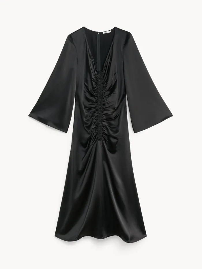 Lavende Maxi Dress Black Women By Malene Birger Dresses