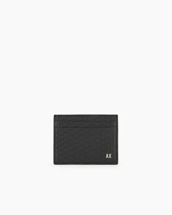Leather Book Wallet Black Men Armani Wallets And Small Leather Goods