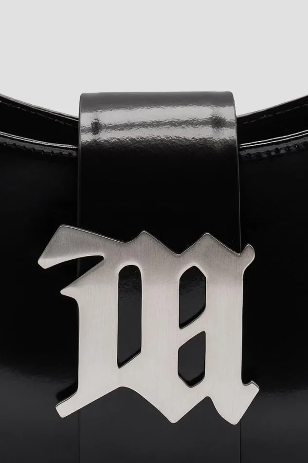 Leather Shoulder Bag Mini Black Women MISBHV Bags