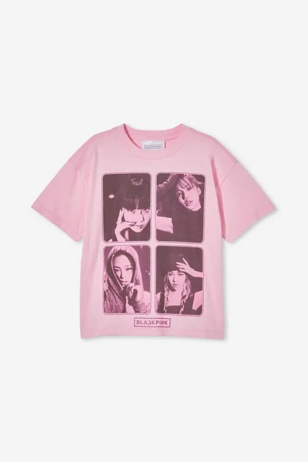 License Drop Shoulder Short Sleeve Tee Lcn Bra Blackpinkcali Pink Girls Cotton On Tops and TShirts License Drop Shoulder Short Sleeve Tee Lcn Bra Blackpinkcali Pink Girls Cotton On Tops and TShirts