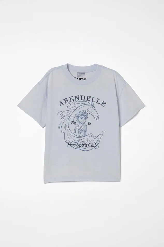License Drop Shoulder Short Sleeve Tee Lcn Dis Frozen Arendellemoring Blue Girls Cotton On Tops and TShirts License Drop Shoulder Short Sleeve Tee Lcn Dis Frozen Arendellemoring Blue Girls Cotton On Tops and TShirts