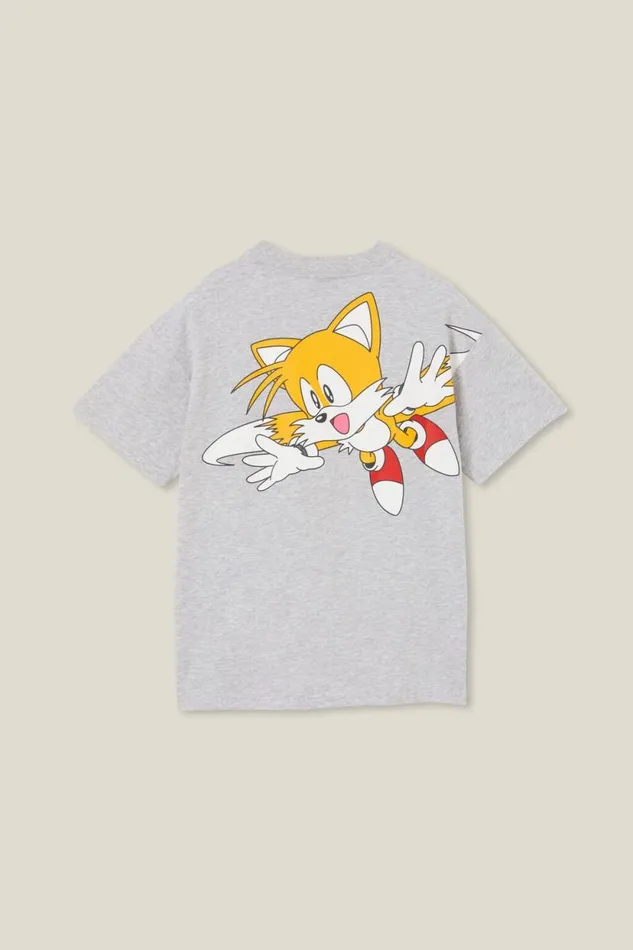 License Quinn Short Sleeve Tee Lcn Sonic Fog Grey Marlesonic Hedgehog BoysGirls Cotton On Tops and TShirts License Quinn Short Sleeve Tee Lcn Sonic Fog Grey Marlesonic Hedgehog BoysGirls Cotton On Tops and TShirts