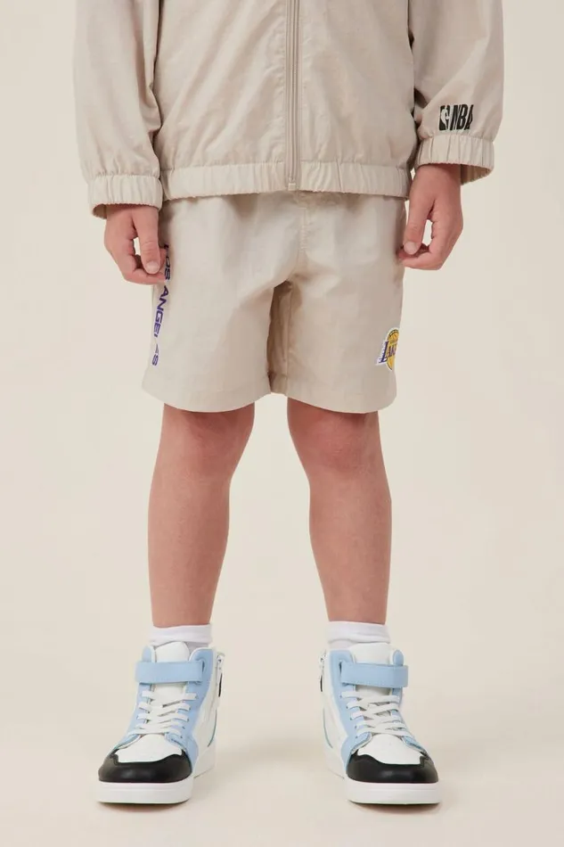 License Spray Short Lcn Nba Rainy Daylos Angeles Lakers Boys Cotton On Shorts