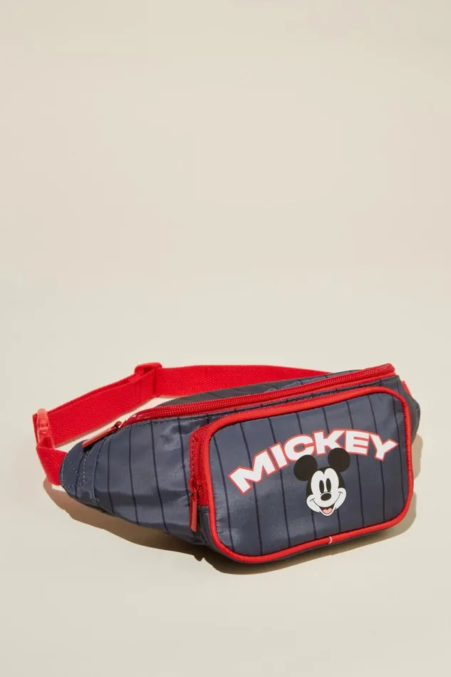 Licensed Belt Bag Lcn Dis Mickeypin Stripe Girls Cotton On Bags and Backpacks