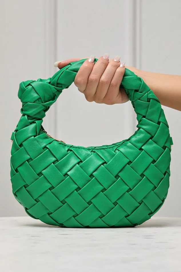 Lilly039s Kloset Bags Women Nadia Woven Bag Green