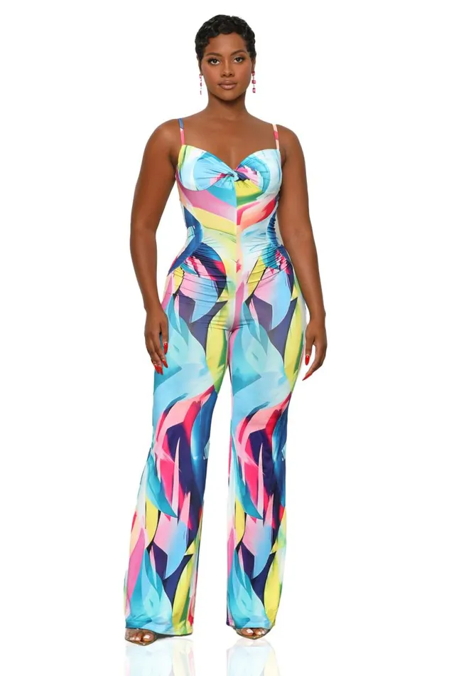 Lilly039s Kloset Jumpsuits and Rompers Women Whimsical Art Jumpsuit