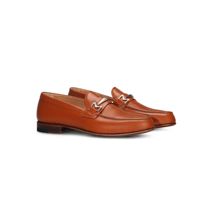 Loafers Women Moreschi Tan Leather Woman Loafer